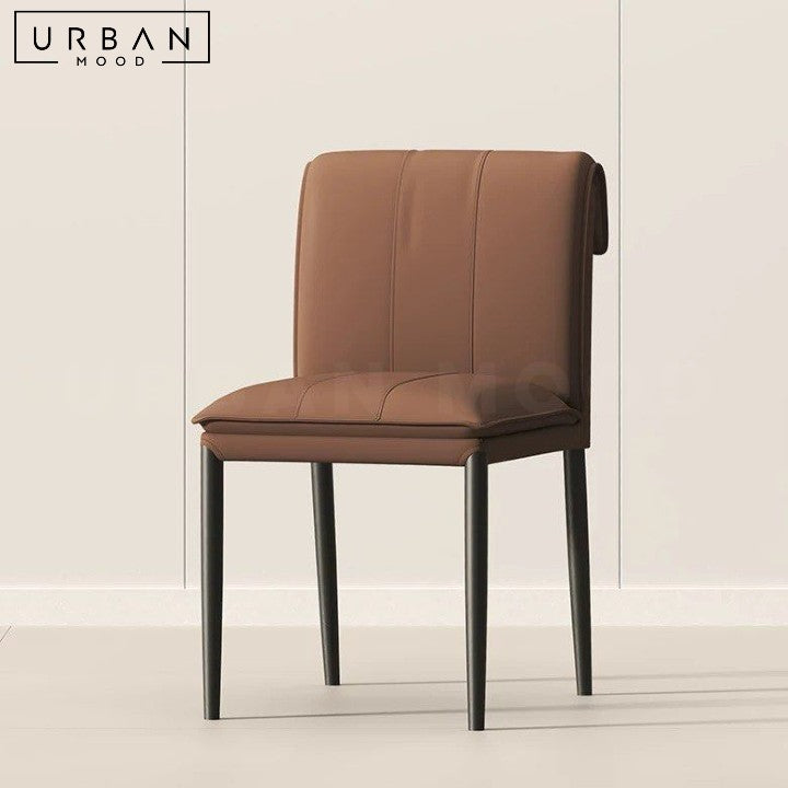 RIOR Modern Leather Dining Chair