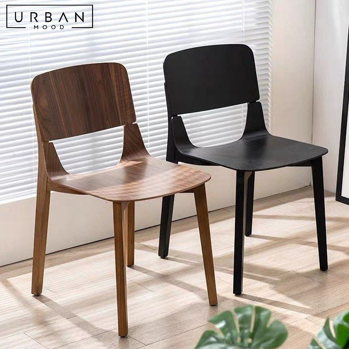 RIOS Modern Solid Wood Dining Chair