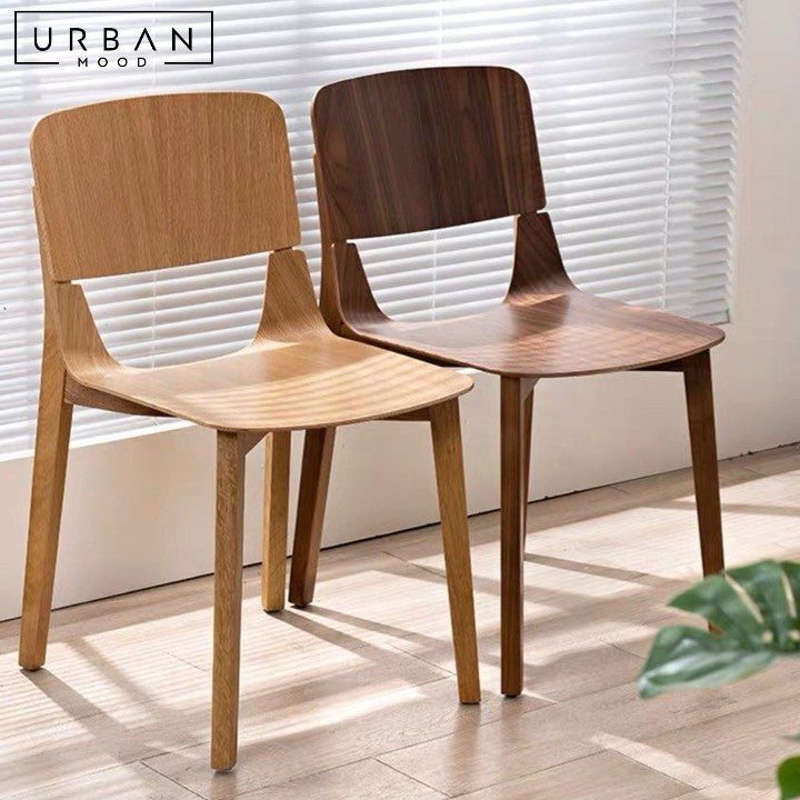 RIOS Modern Solid Wood Dining Chair