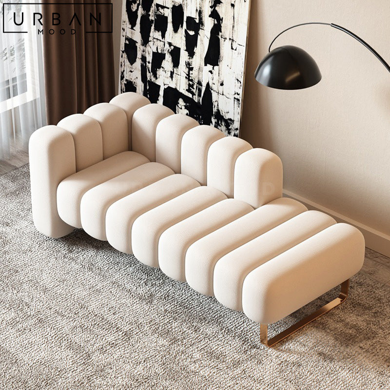 RITT Modern Velvet Ottoman