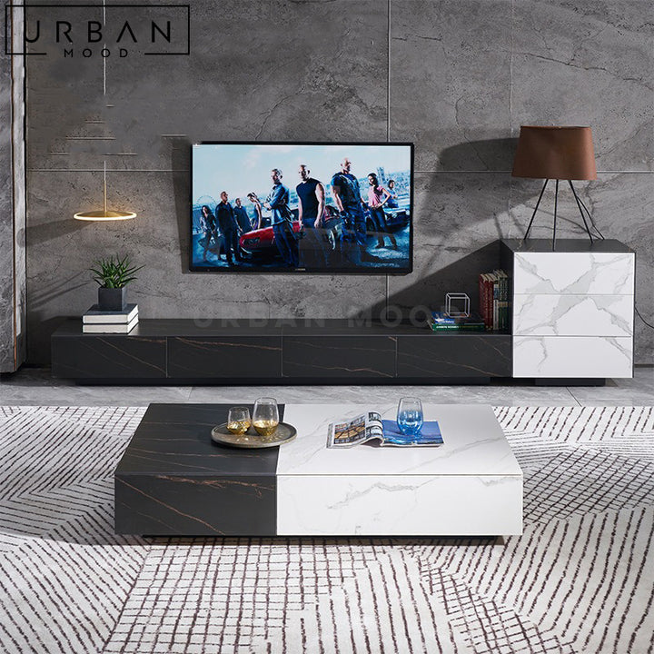 RIUS Modern TV Console & Coffee Table