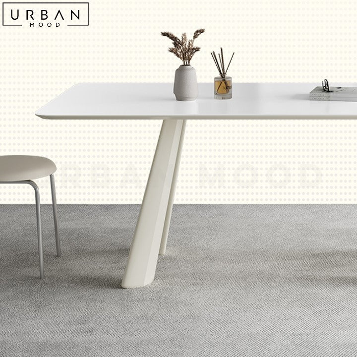 ENDY Japandi Sintered Stone Dining Table