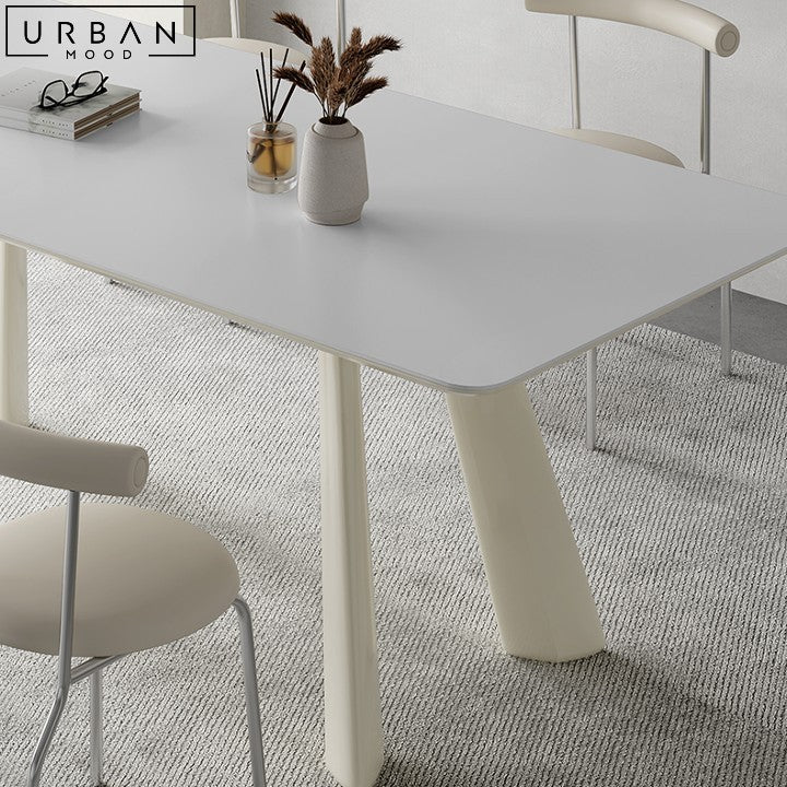 ENDY Japandi Sintered Stone Dining Table