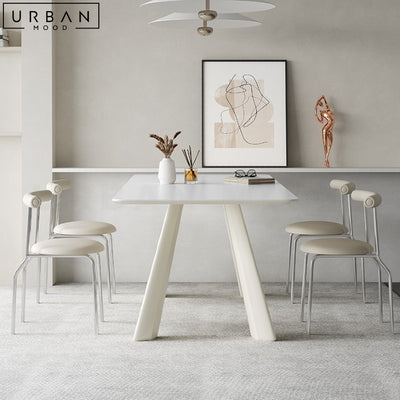 ENDY Japandi Sintered Stone Dining Table