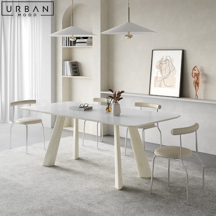 ENDY Japandi Sintered Stone Dining Table