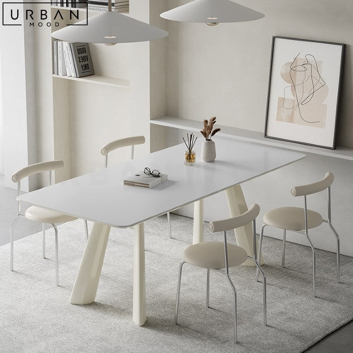 ENDY Japandi Sintered Stone Dining Table