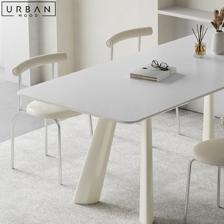 ENDY Japandi Sintered Stone Dining Table