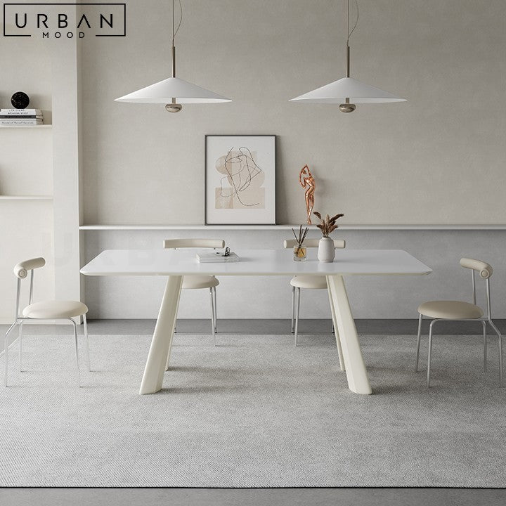 ENDY Japandi Sintered Stone Dining Table