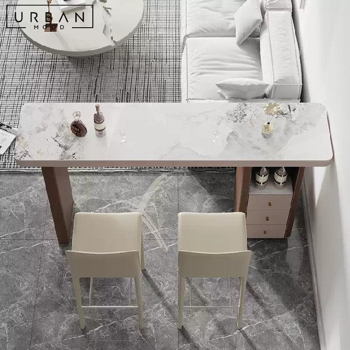 ROGIC Modern Sintered Stone Bar Table
