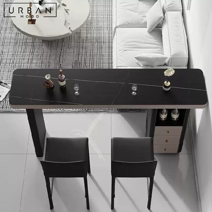 ROGIC Modern Sintered Stone Bar Table