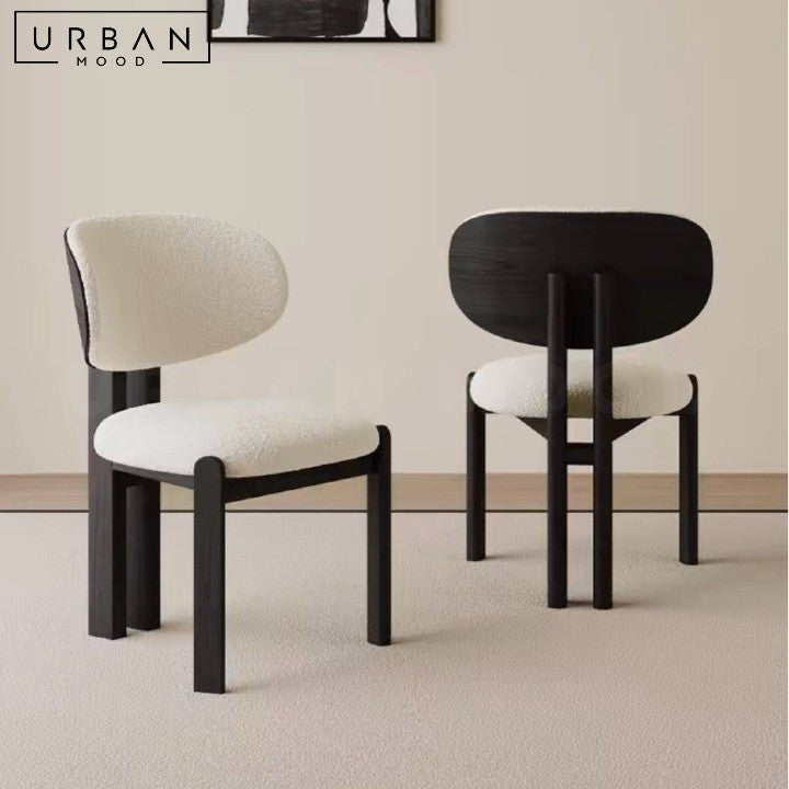 ROJAS Modern Boucle Dining Chair