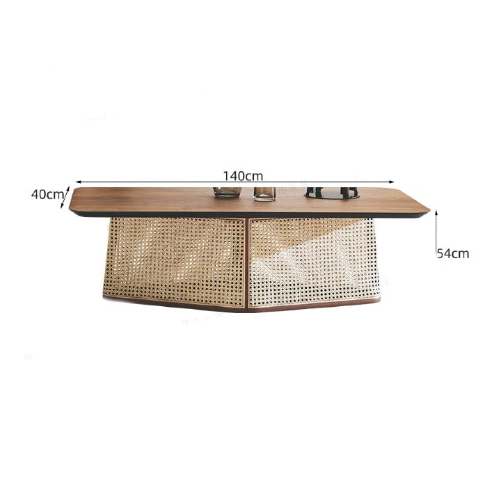 ROMINA Modern Rattan Outdoor Lounge Chair