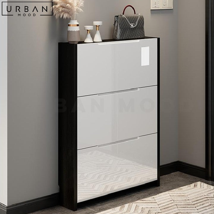 CHOMEL Modern Slim Shoe Cabinet