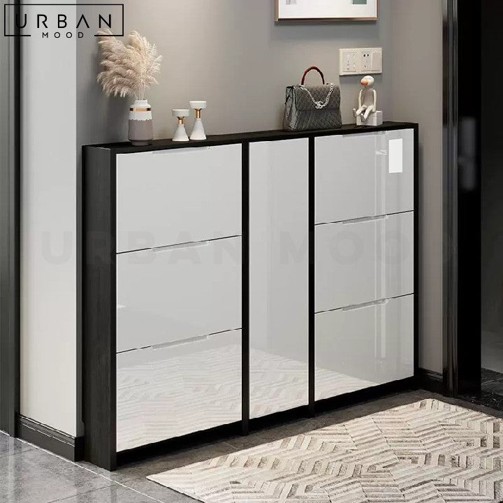 CHOMEL Modern Slim Shoe Cabinet