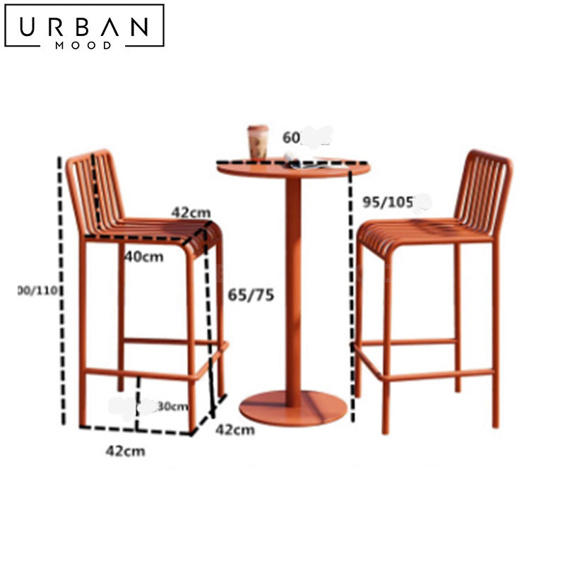 ROSA Modern Outdoor Table & Chairs