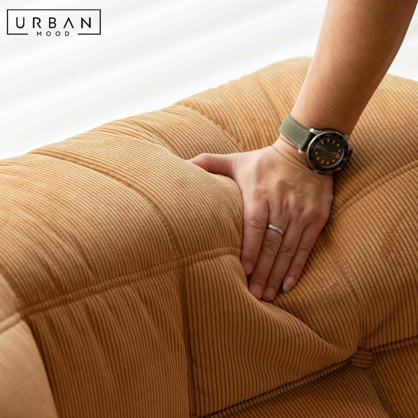 ROSEE Modern Fabric Sofa