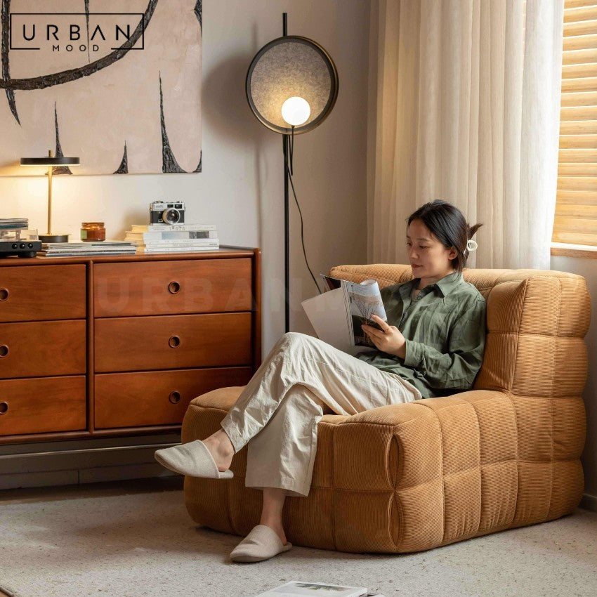 ROSEE Modern Fabric Sofa