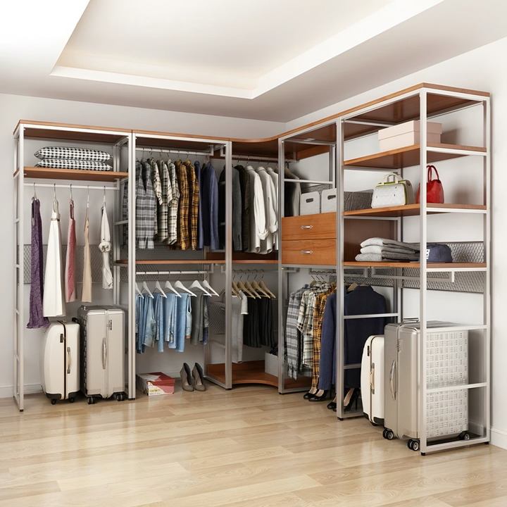 ROSETTE Modern Open Concept Wardrobe - Urban Mood Singapore