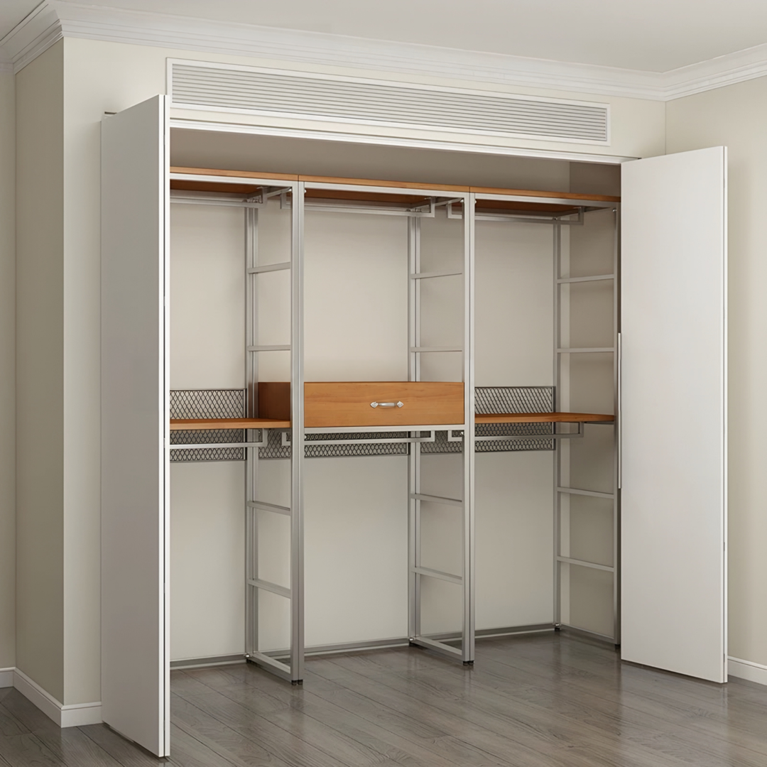 ROSETTE Modern Open Concept Wardrobe - Urban Mood Singapore
