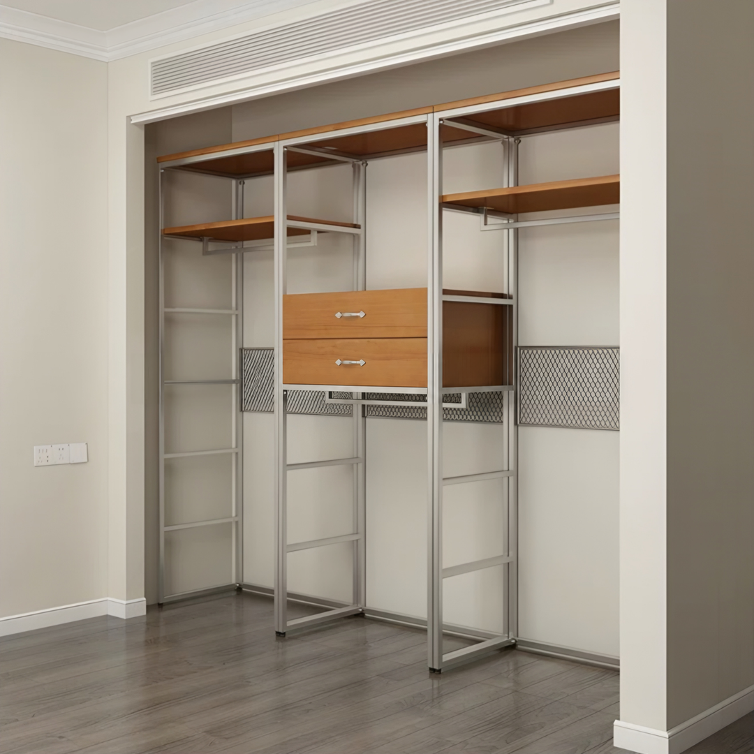 ROSETTE Modern Open Concept Wardrobe - Urban Mood Singapore