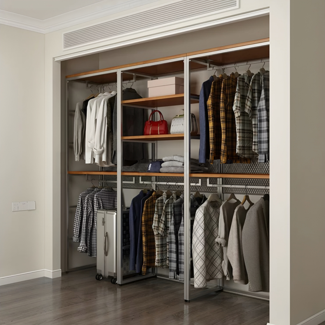 ROSETTE Modern Open Concept Wardrobe - Urban Mood Singapore