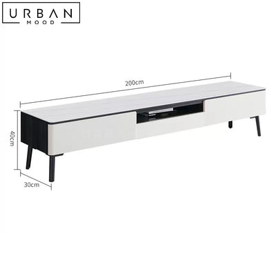 ROSSI Modern TV Console & Coffee Table