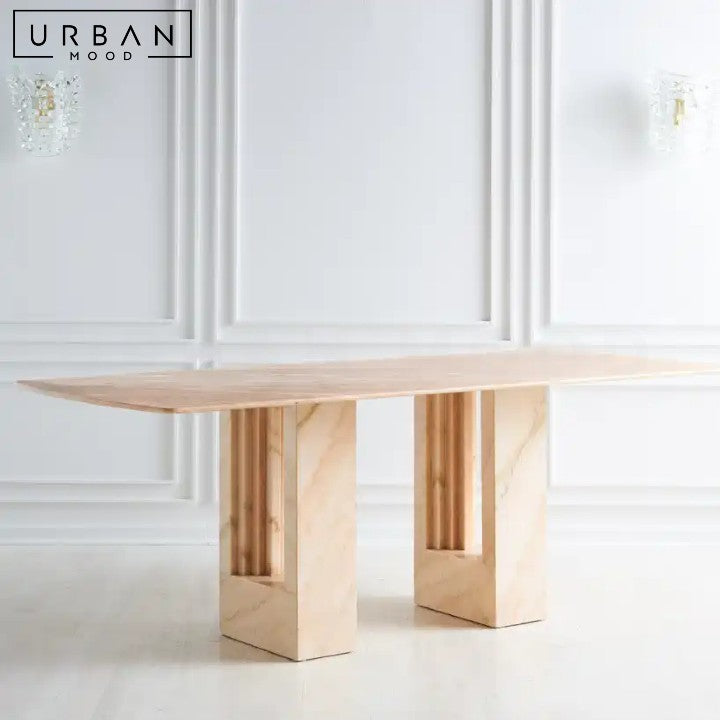 ROZO Wabi-Sabi Marble Dining Table