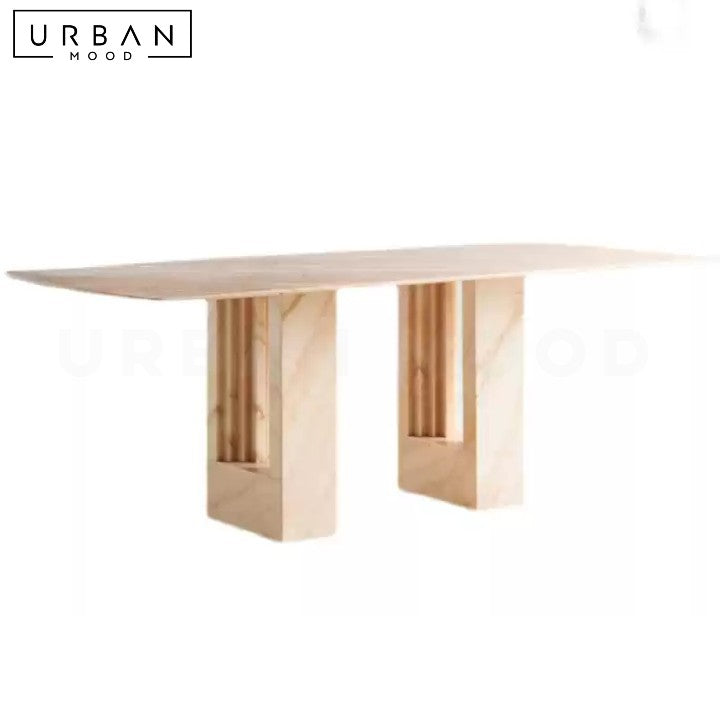 ROZO Wabi-Sabi Marble Dining Table