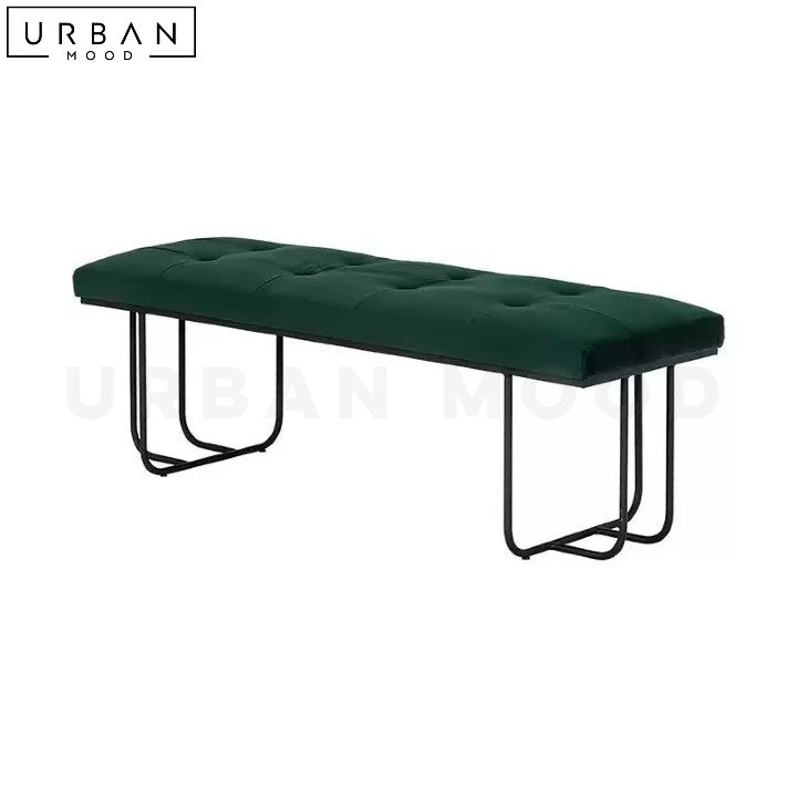 RUCCI Modern Velvet Bench