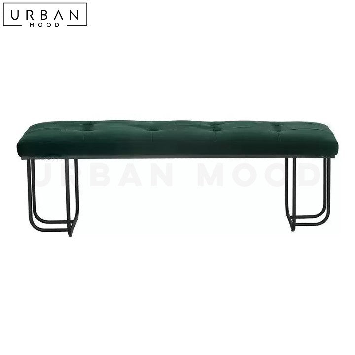 RUCCI Modern Velvet Bench