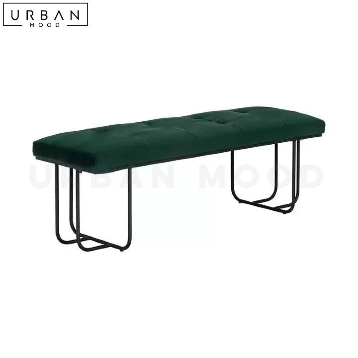 RUCCI Modern Velvet Bench