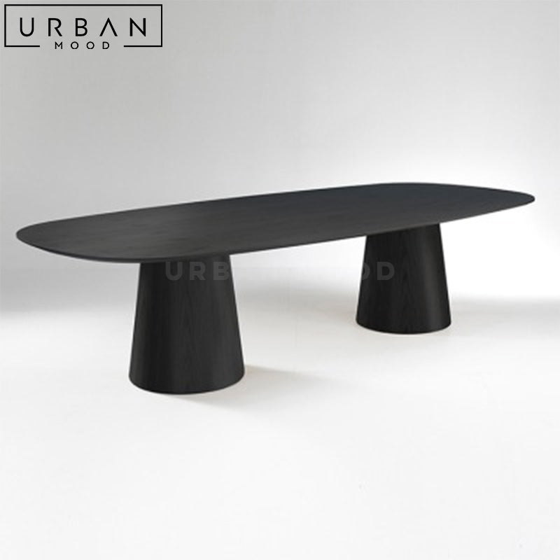 RUFI Modern Solid Wood Dining Table