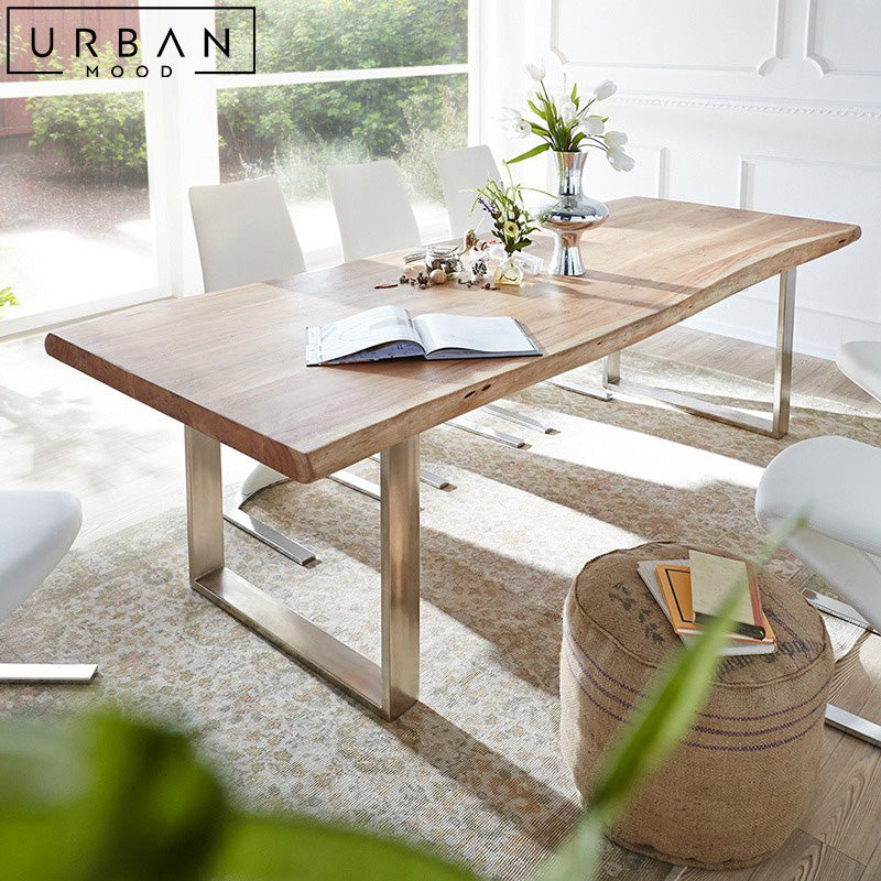 RUGE Modern Solid Wood Dining Table