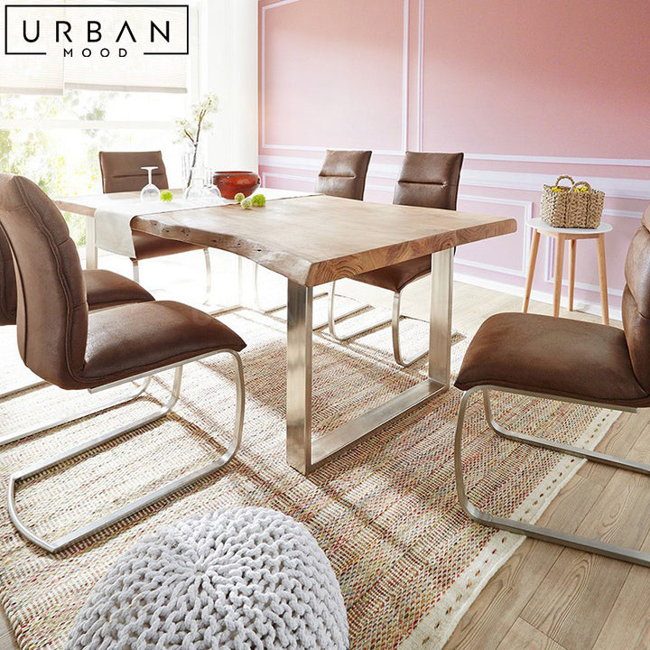 RUGE Modern Solid Wood Dining Table