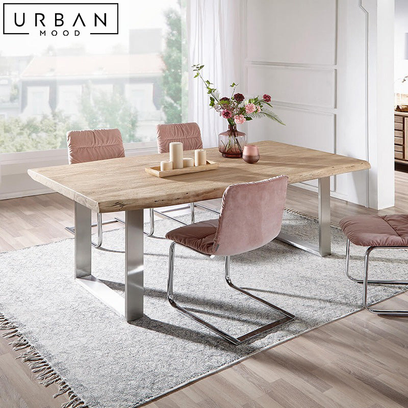 RUGE Modern Solid Wood Dining Table