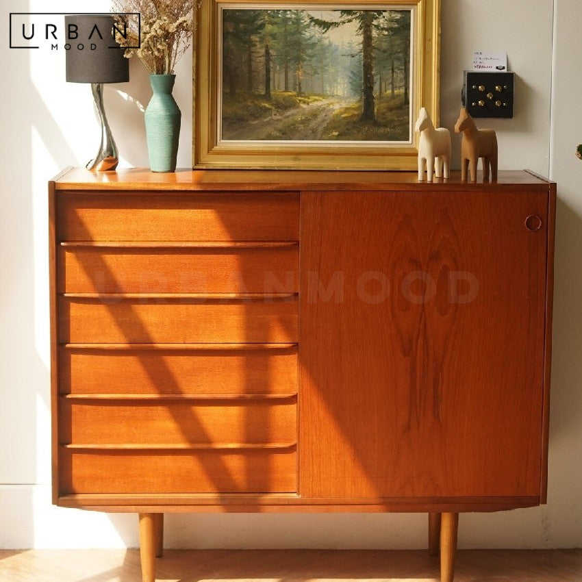 RUPP Mid-Century Solid Wood Sideboard