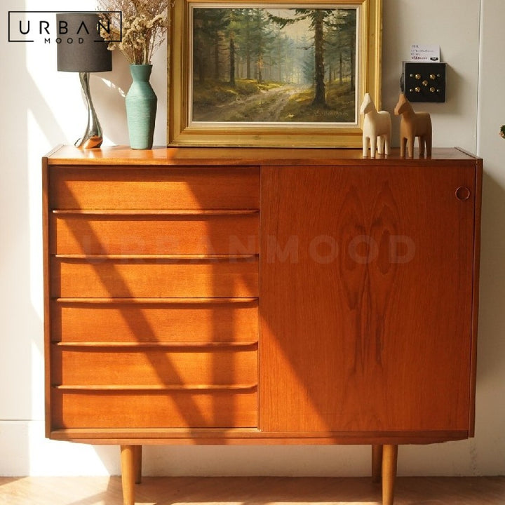 RUPP Mid-Century Solid Wood Sideboard