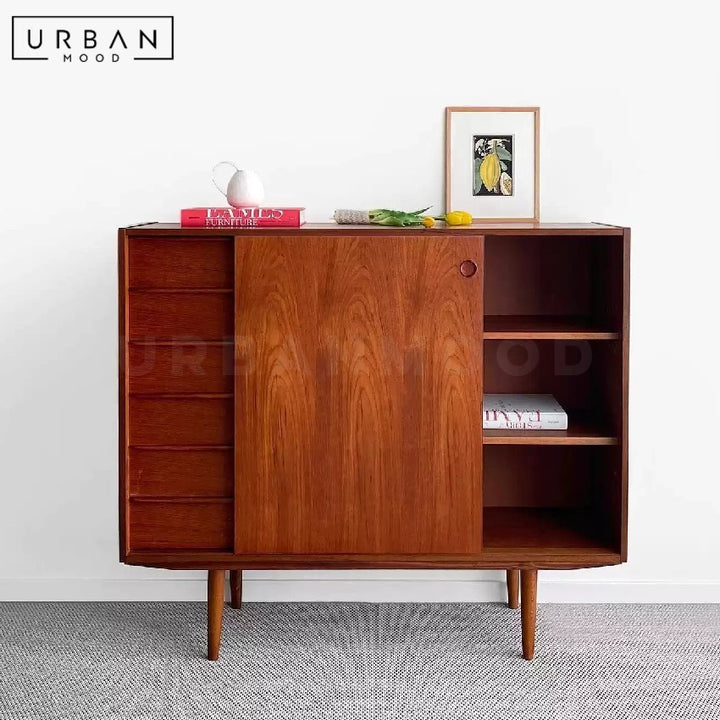 RUPP Mid-Century Solid Wood Sideboard