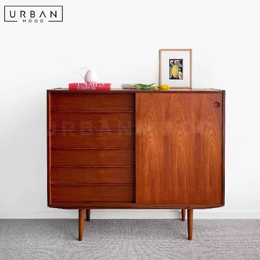 RUPP Mid-Century Solid Wood Sideboard