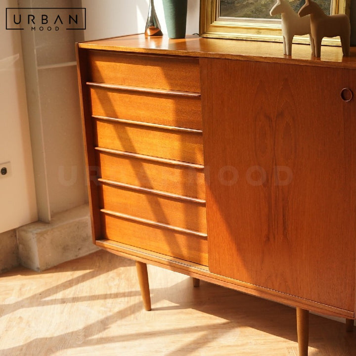 RUPP Mid-Century Solid Wood Sideboard