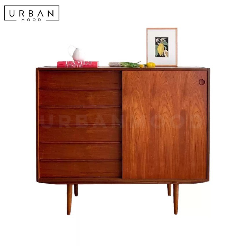 RUPP Mid-Century Solid Wood Sideboard