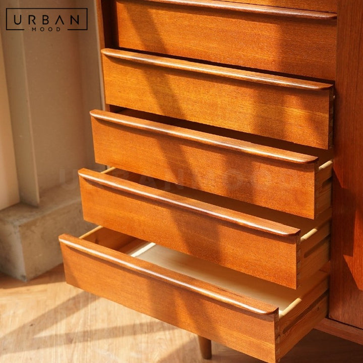 RUPP Mid-Century Solid Wood Sideboard
