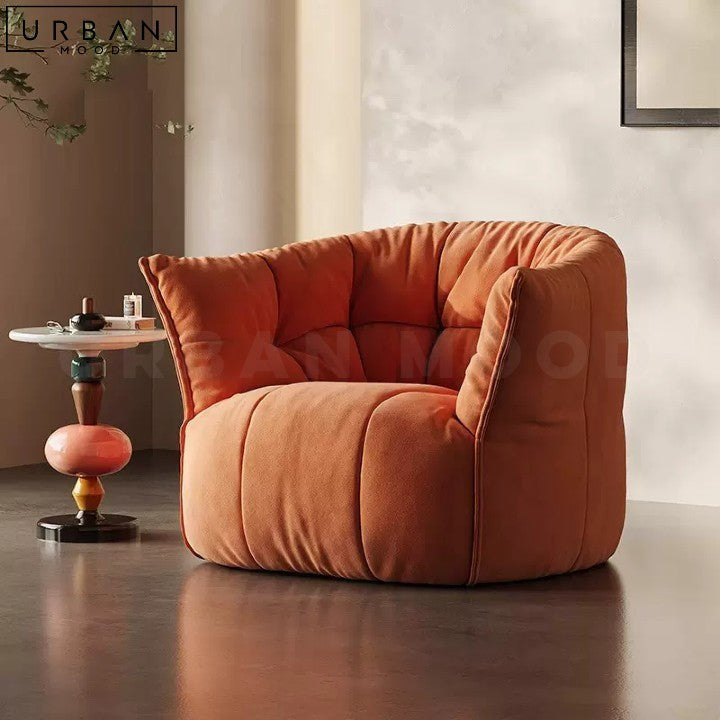 TATA Modern Fabric Lounge Chair