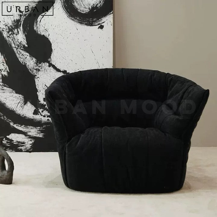 TATA Modern Fabric Lounge Chair