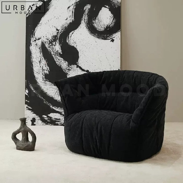 TATA Modern Fabric Lounge Chair