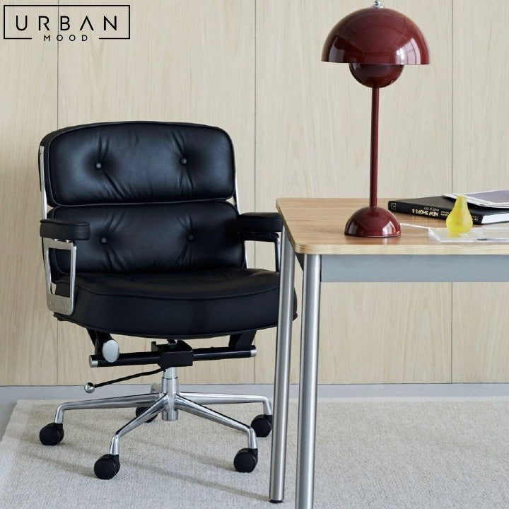 RUTHER Modern Leather Office Chair