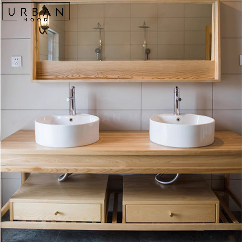 RUTH Scandinavian Bathroom Cabinet – Urban Mood