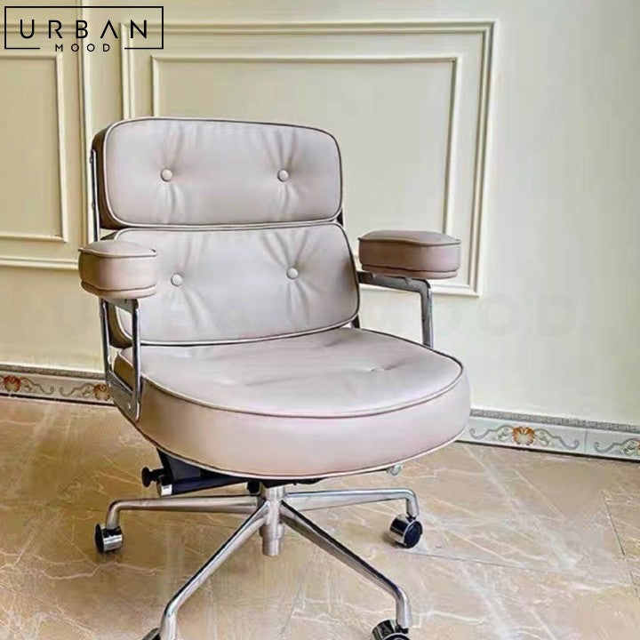 RUTHER Modern Leather Office Chair