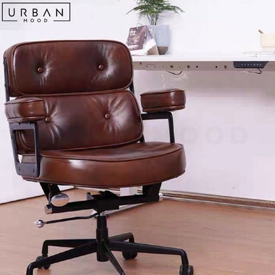 RUTHER Modern Leather Office Chair