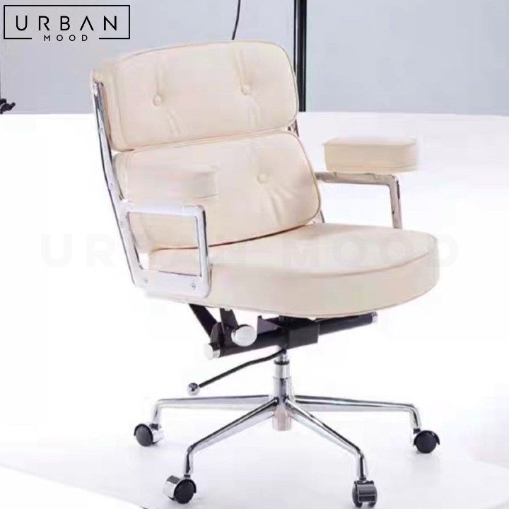 RUTHER Modern Leather Office Chair